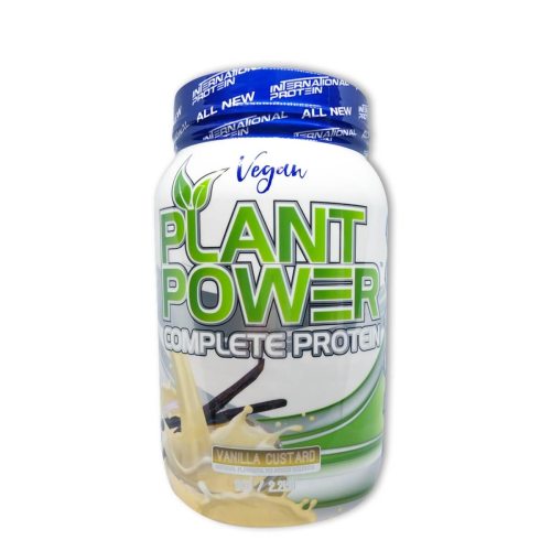International Protein - Vegan Plant Power Complete Protein - GAINS HEALTH AND NUTRITION