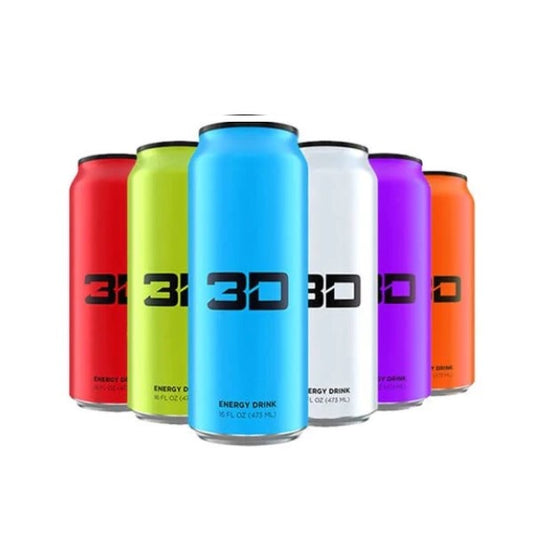 3D Energy - 3D Energy Drink RTD - GAINS HEALTH AND NUTRITION