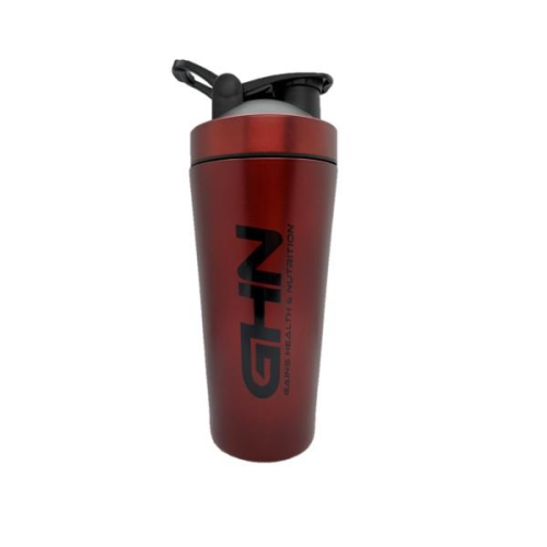 GHN - PREMIUM STAINLESS STEEL SHAKER 700ML - GAINS HEALTH AND NUTRITION