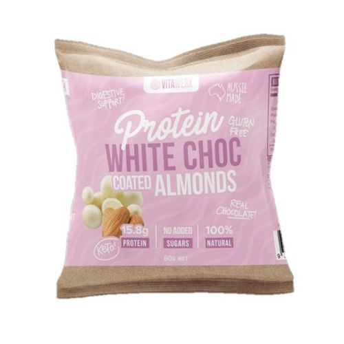 Vitawerx - White Chocolate Coated Nuts - GAINS HEALTH AND NUTRITION