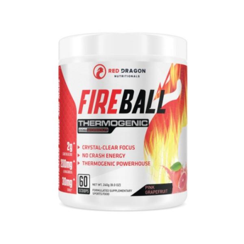Red Dragon Nutritionals - Fireball Thermogenic - GAINS HEALTH AND NUTRITION