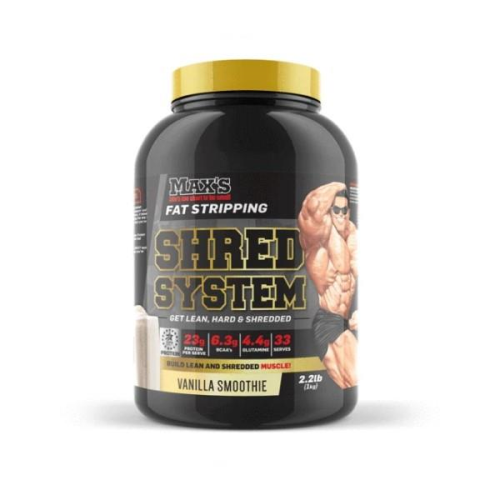 Maxs - Shred System - GAINS HEALTH AND NUTRITION