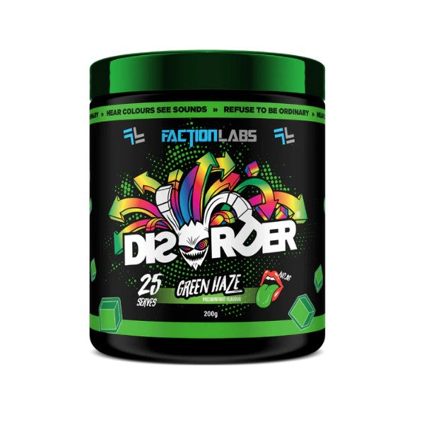 Faction Labs - Disorder - GAINS HEALTH AND NUTRITION