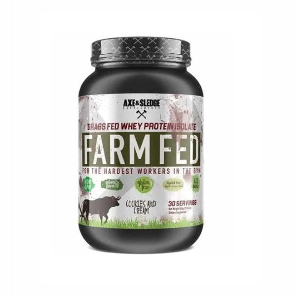 Axe & Sledge - Farmfed Protein Isolate - GAINS HEALTH AND NUTRITION