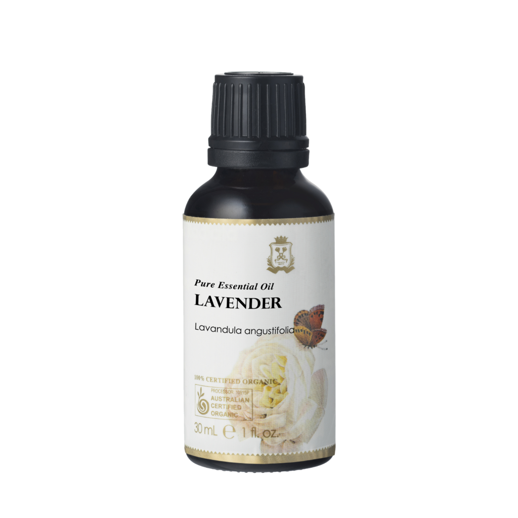 Ausganica - 100% Certified Organic Essential Oil Lavender 10ml - GAINS HEALTH AND NUTRITION