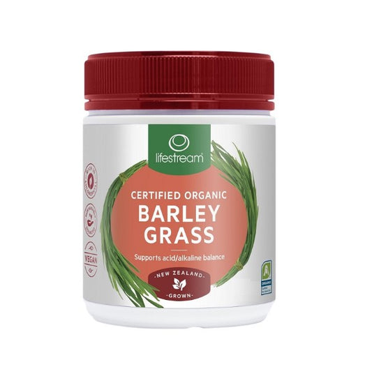 Lifestream - Organic Barley Grass - GAINS HEALTH AND NUTRITION