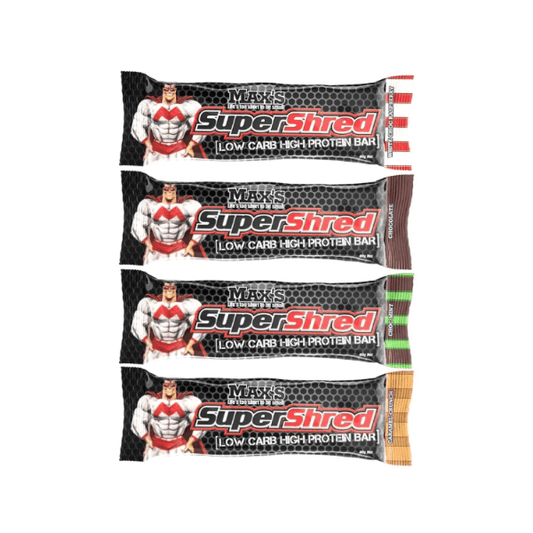 MAXS - SUPERSHRED BARS - GAINS HEALTH AND NUTRITION