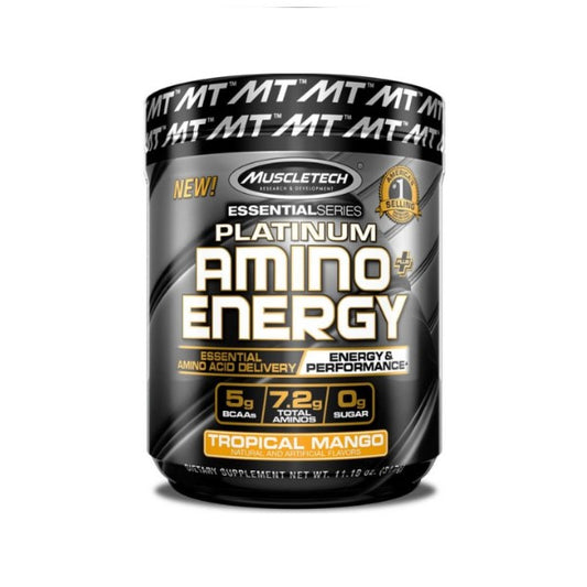 MuscleTech - Platinum Amino + Energy - GAINS HEALTH AND NUTRITION