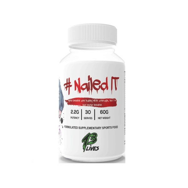 13 lives - Nailed It - GAINS HEALTH AND NUTRITION