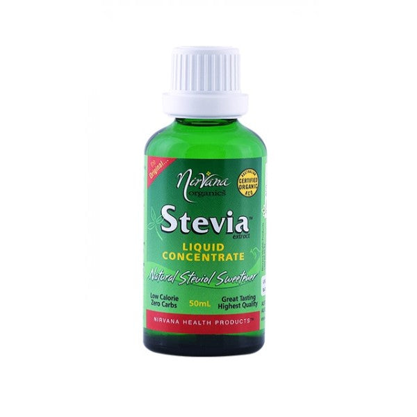 Nirvana Organics - Stevia Liquid Concentrate - GAINS HEALTH AND NUTRITION