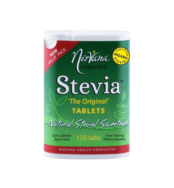 Nirvana Organics - Stevia Tablets - GAINS HEALTH AND NUTRITION