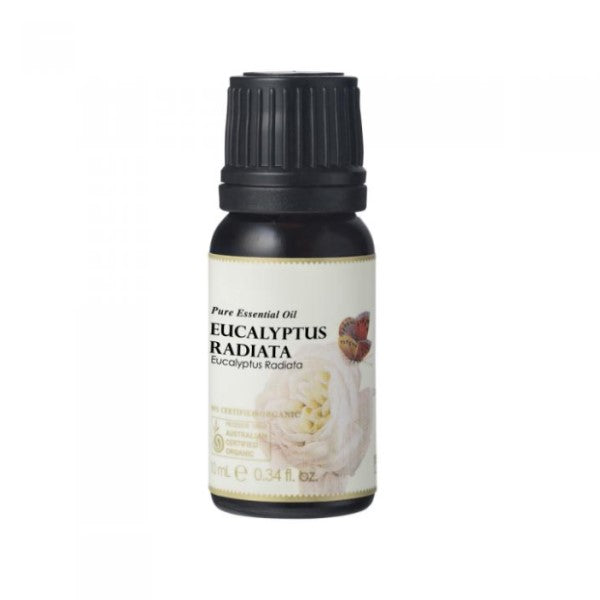 Ausganica - 100% Certified Organic Essential Oil Eucalyptus Radiata 10ml - GAINS HEALTH AND NUTRITION