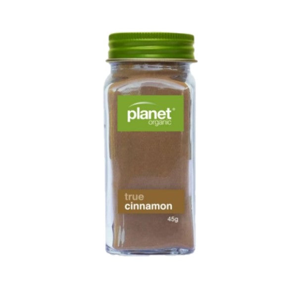 Planet Organic - True Cinnamon 45g - GAINS HEALTH AND NUTRITION