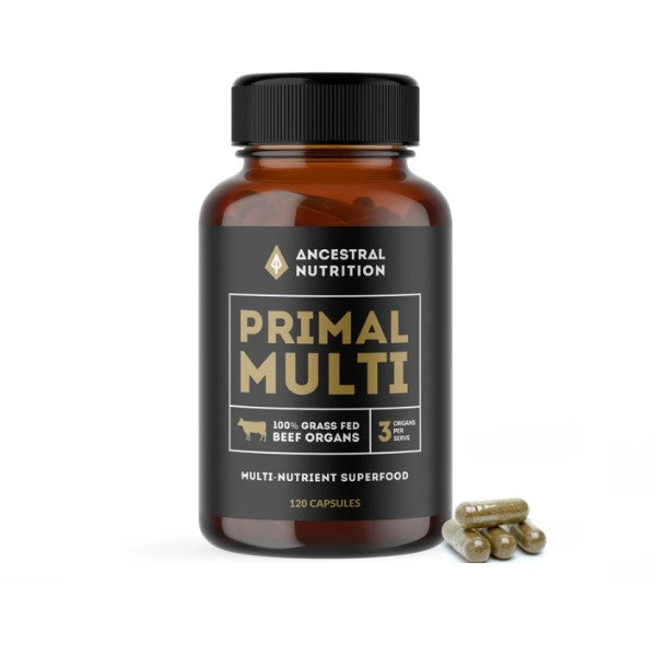 Ancestral Nutrition - Primal Multi Grass Fed Beef Organ - GAINS HEALTH AND NUTRITION