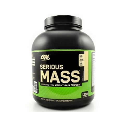 OPTIMUM NUTRITION - SERIOUS MASS - GAINS HEALTH AND NUTRITION