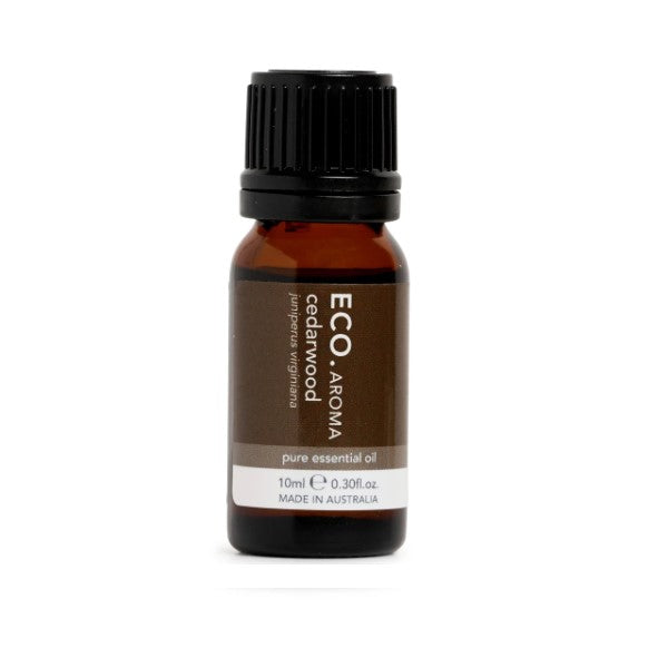 Eco Modern Essentials - Aroma Essential Oil Cedarwood 10ml - GAINS HEALTH AND NUTRITION